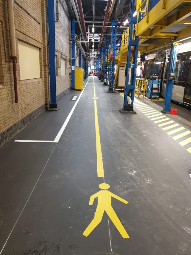 Belijningen Bedrijfshal Tramremise