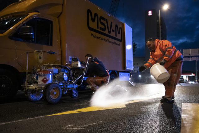 Tijdelijke Belijning MSV-M